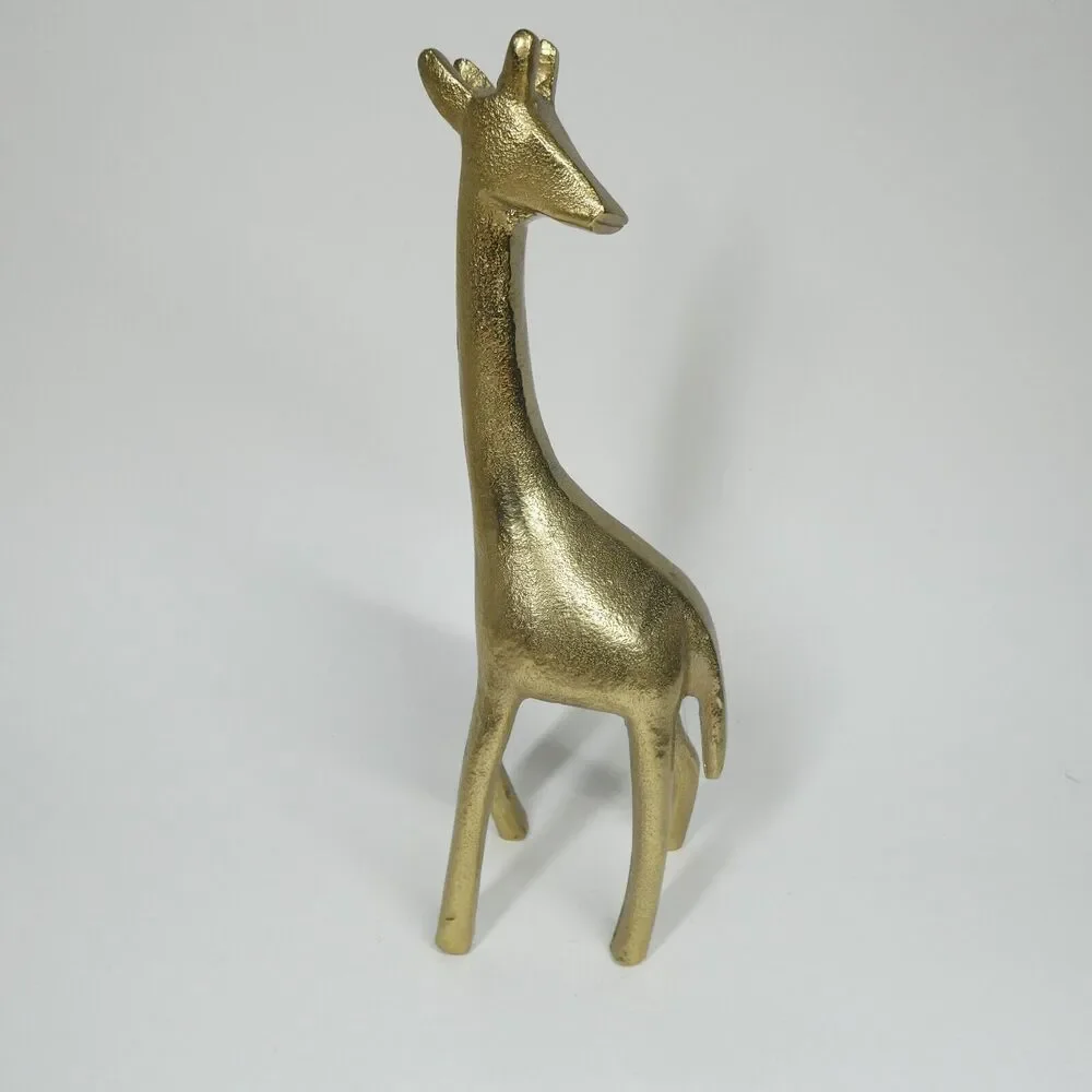 Brass Giraffe Figurine 9